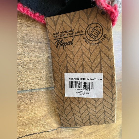 NEW Lost Horizons Winter Wool Headband - Picture 3 of 3